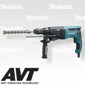 Makita HR2631FT Kombinované kladivo s AVT a výměnným sklíčidlem 2,4J,800W