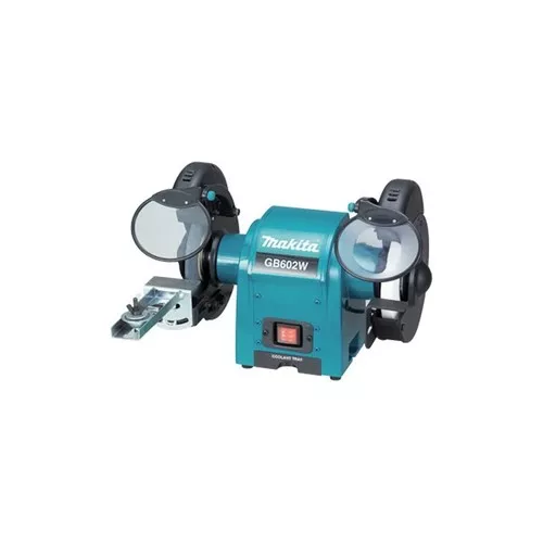 Makita GB602W Dvoukotoučová bruska s držákem,150mm,250W