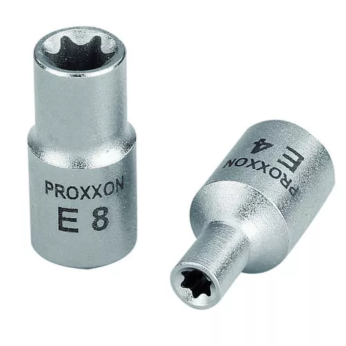 Proxxon Sada nástrčných a zástrčných hlavic TORX  – 24 dílů