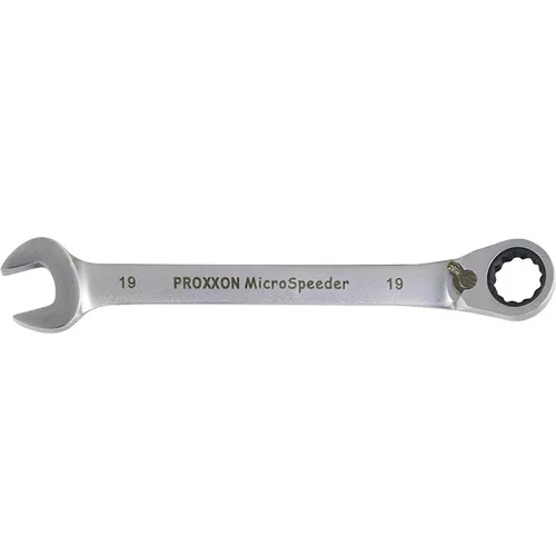 Proxxon Ráčnový očkoplochý klíč MicroSpeeder s přepínáním – velikost 19mm