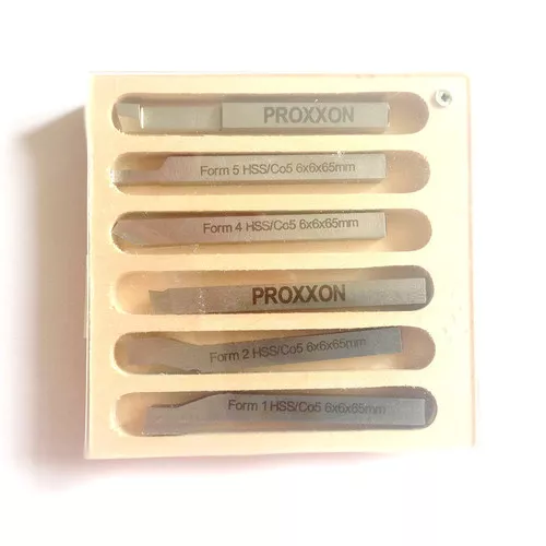 Proxxon Soustružnické nože - sada 6 kusů