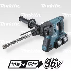 Makita DHR263PT2J Aku kladivo Li-ion LXT 2x18V/5,0Ah, Makpac