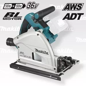 Makita DSP601ZU Aku ponorná pila s AWS 165mm Li-ion LXT 2x18V,bez aku   Z