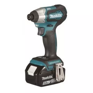 Makita DTD155RTE Aku rázový šroubovák 1/4" Li-ion LXT 18V/5,0Ah