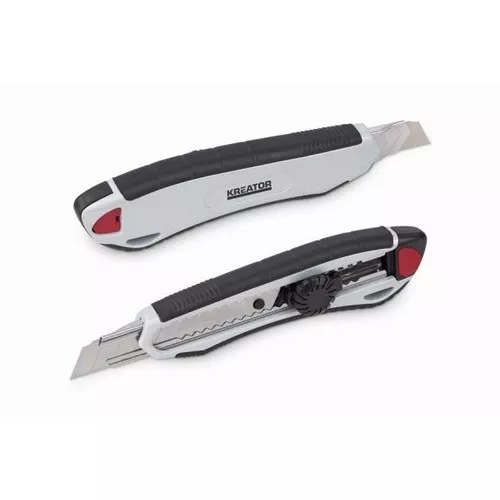 Hliníkový odlamovací nůž 18 mm Kreator KRT000303
