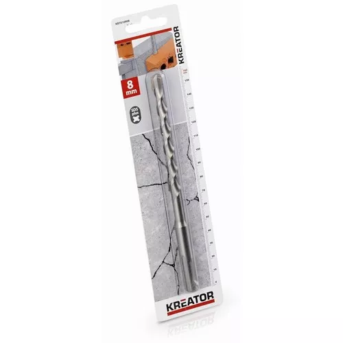 Vrták SDS PLUS do betonu 8x160 mm Kreator KRT010908