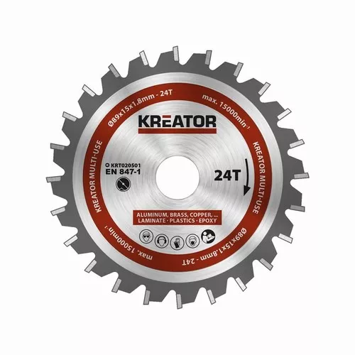 Pilový kotouč univerzální 89mm, 24T Kreator KRT020501