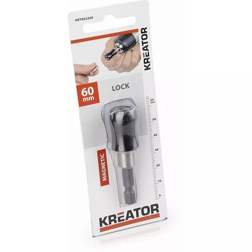 Magnetický držák bitů se zámkem 60 mm Kreator KRT063200