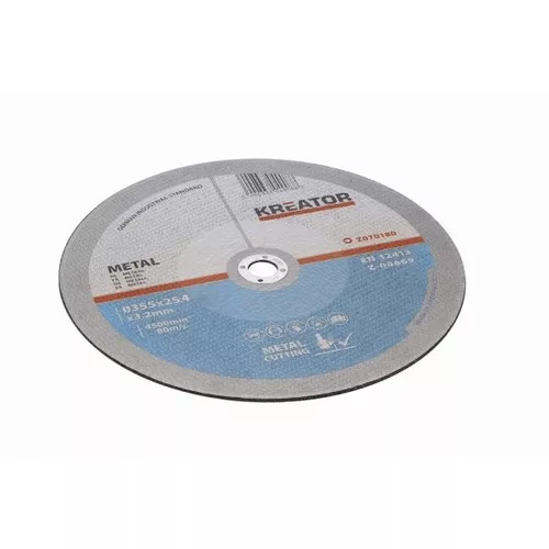 Řezný kotouč ocel 355 x 25,4 x 3,2mm - 2ks Kreator KRT070180