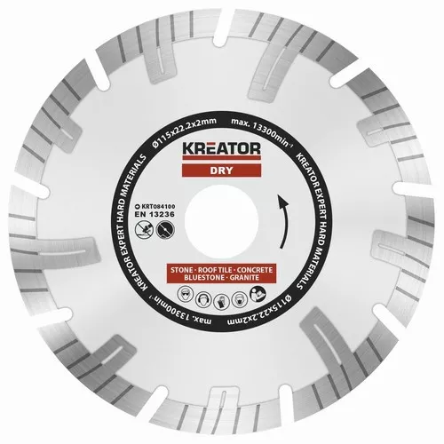 Diamantový kotouč segmentový 115mm EXPERT Kreator KRT084100