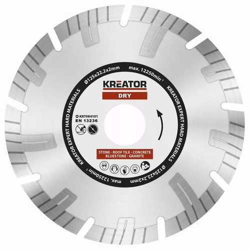 Diamantový kotouč segmentový 125mm EXPERT Kreator KRT084101