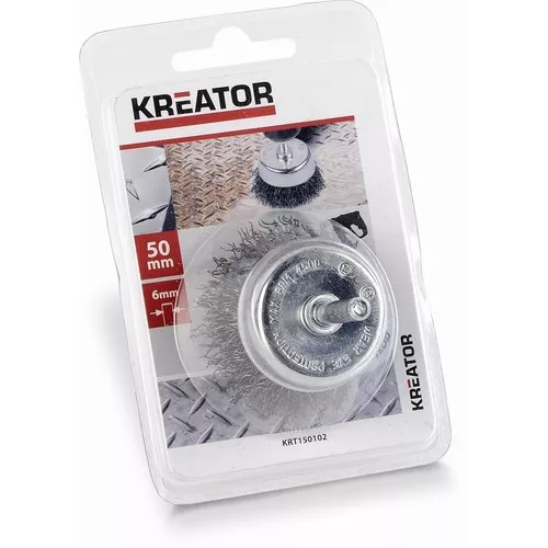 Ocleový kartáč na vrtačky 50mm Kreator KRT150102