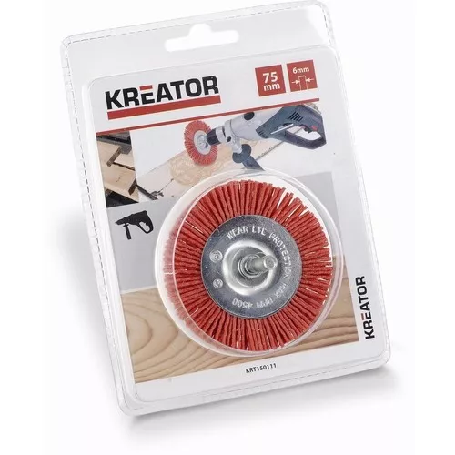 Brusný nylonový kartáč 75mm Kreator KRT150111