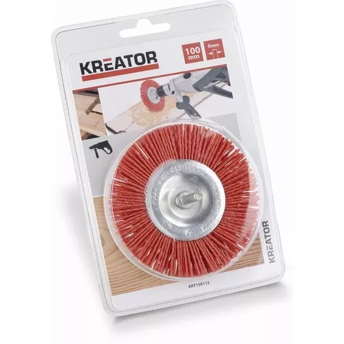 Brusný nylonový kartáč 100mm Kreator KRT150112