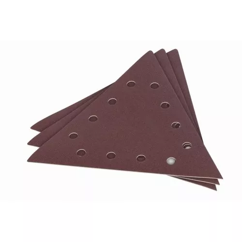 5x Trojúhelníkový brusný papír 3X285 - G240 Kreator KRT232509