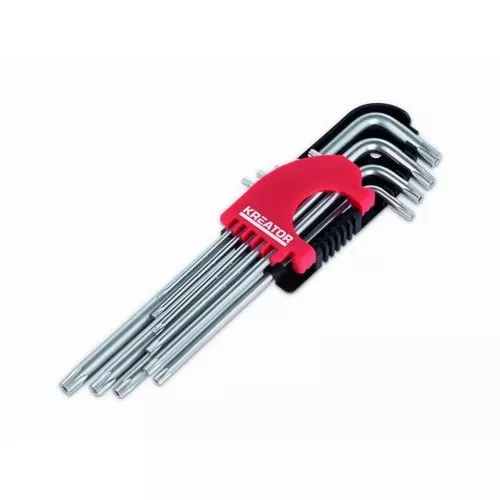 Sada klíčů HEX dlouhé 9ks TORX Kreator KRT408303