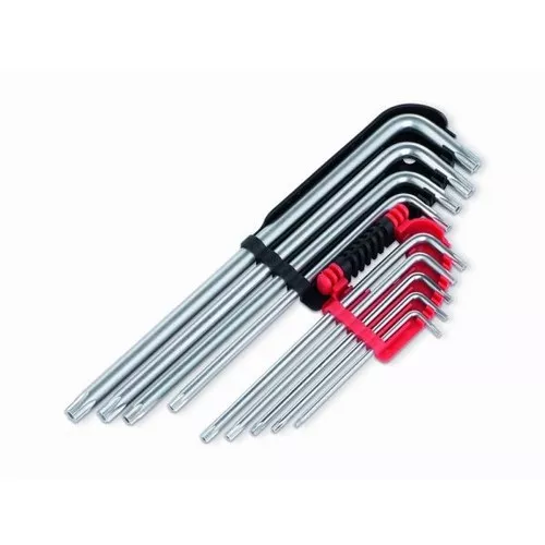 Sada klíčů HEX dlouhé 9ks TORX Kreator KRT408303