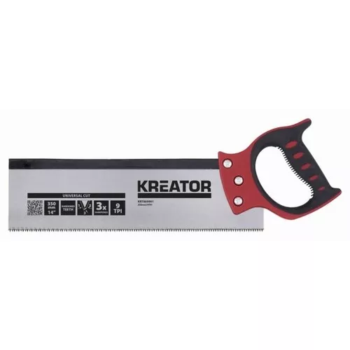 Čepovací pila 350mm  plus  BOX Kreator KRT809001