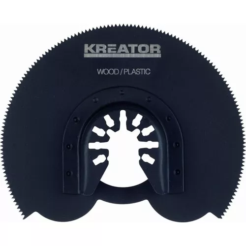 Segmentový řezný kotouč 90 x 1,4 mm dřevo, plast Kreator KRT990020