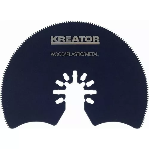 Segmentový řezný kotouč 87 x 1,4 mm dřevo, plast, ocel Kreator KRT990021