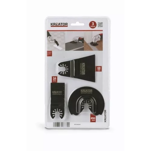Sada pro multifunkční brusky 3ks Kreator KRT990040