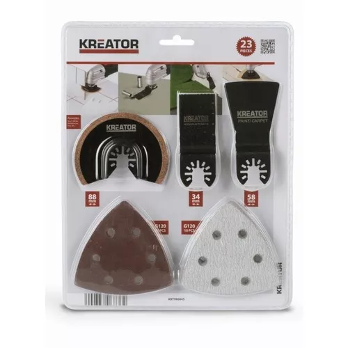 Sada pro multifunkční brusky 23ks Kreator KRT990045