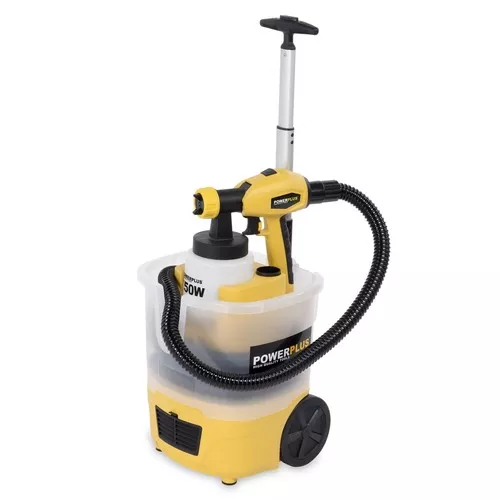 Stříkací pistole 750W plus přepravní vozík Powerplus POWX358