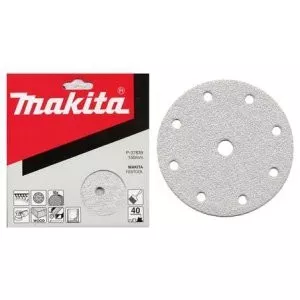 Makita P-37867 papír brusný suchý zip 150mm 9 děr K100, 10ks
