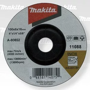 Makita A-80852 kotouč brusný nerez 100x6x16mm