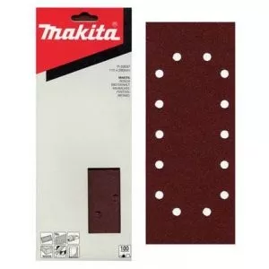 Makita P-33009 papír brusný 115x280mm 14 děr K40, 10ks = old P-02098