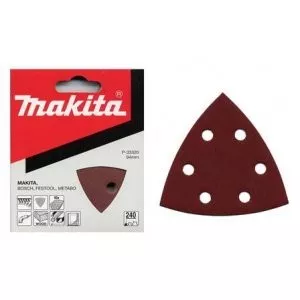 Makita P-33283 papír brusný suchý zip 94x94x94mm 6 děr K100, 10ks = old P-01591