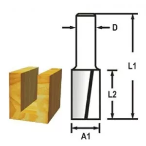 Makita D-47634 Drážkovací fréza 2 břit stopka 12 mm,12x32x73 mm