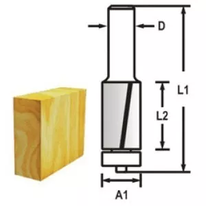 Makita D-47743 Drážkovací fréza 2 břit stopka 8 mm,12,7x26x69 mm