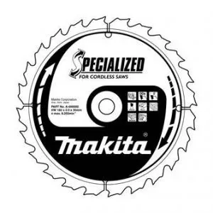 Makita B-09139 kotouč pilový dřevo SPECIALIZED 136x1.5x10mm 24Z pro aku pily = new B-32895