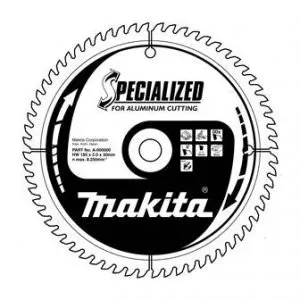 Makita B-09612 kotouč pilový hliník SPECIALIZED 190x2x20mm 60Z = old A-86767. new B-33283