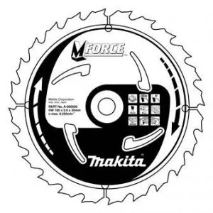Makita B-07973 kotouč pilový dřevo MFORCE 210x2.3x30mm 16Z = new B-31980