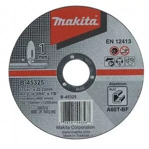 Makita B-45325 řezný kotouč 115x1x22 hliník