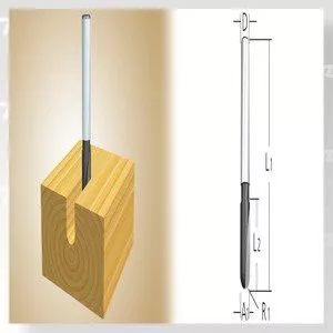 Makita D-09329 U-drážkovací fréza