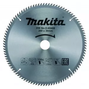 Makita D-65408 pilový kotouč 260x30mm 100Z