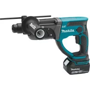 Makita DHR202RTJ Aku kombinované kladivo Li-ion LXT 18V/5,0Ah