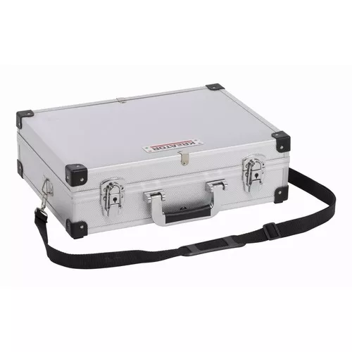 Hliníkový kufr 420x300x125mm stříbrný Kreator KRT640101S