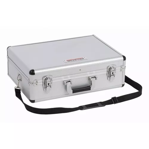 Hliníkový kufr 460x330x155mm stříbrný Kreator KRT640102S