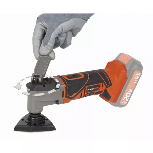 Aku multitool oscilační bruska 20V (bez AKU) Powerplus POWDP4060