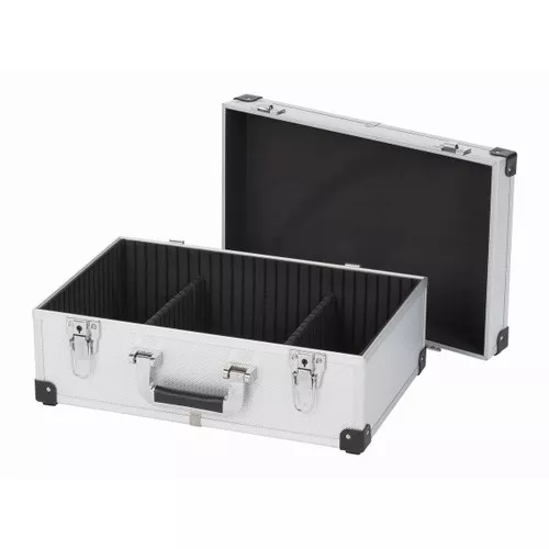 Hliníkový kufr na 60CD stříbrný Kreator KRT640260S