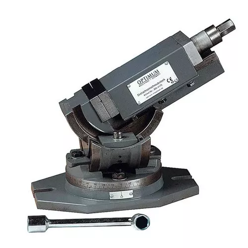 Trojosý otočný svěrák MV3-75 3354175 Optimum