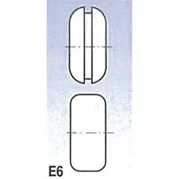 Rolny typ E6 (pro SBM 140-12 a 140-12 E) 3880136 Metallkraft