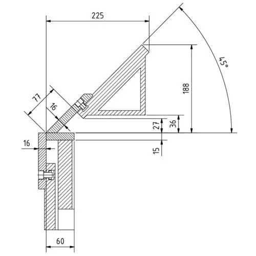 Ruční ohýbačka plechu FSBM 1020-20 S2 3772102 Metallkraft