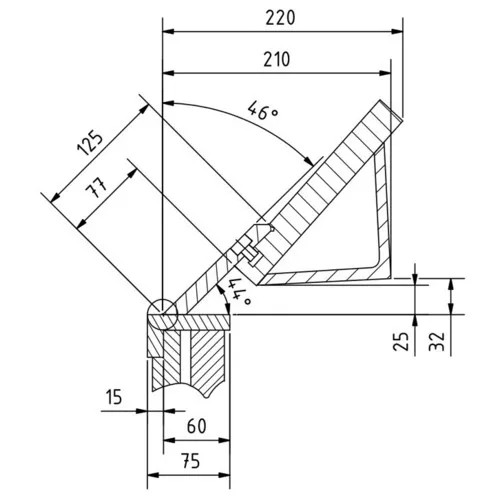 Ruční ohýbačka plechu FSBM 1020-25 E 3772125 Metallkraft