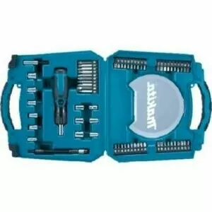 Makita D-42020 sada bitů a 1/4" hlavic se šroubovákem, 65dílná