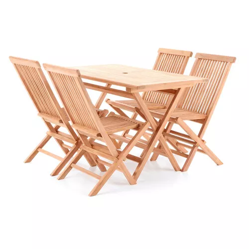 TEAK POHODA SET 4 VeGA